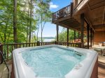 Medley Sunset Cove - Hot tub with lakeview
